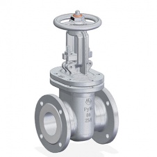 Задвижка 30лс41нж Ду150 Ру16 с КОФ исполнение E/F класс гермитичности А, прокладка спирально навитая