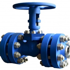 Задвижка дисковая ЗД Dn65 Pn 35МПа с КОФ