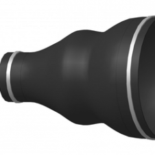 Манжета 273/325 герметезирующая (в комплекте 2 шт хомутами и стяжками)