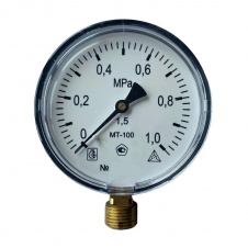 Манометр радиальный STI ∅80 6 bar (G½")